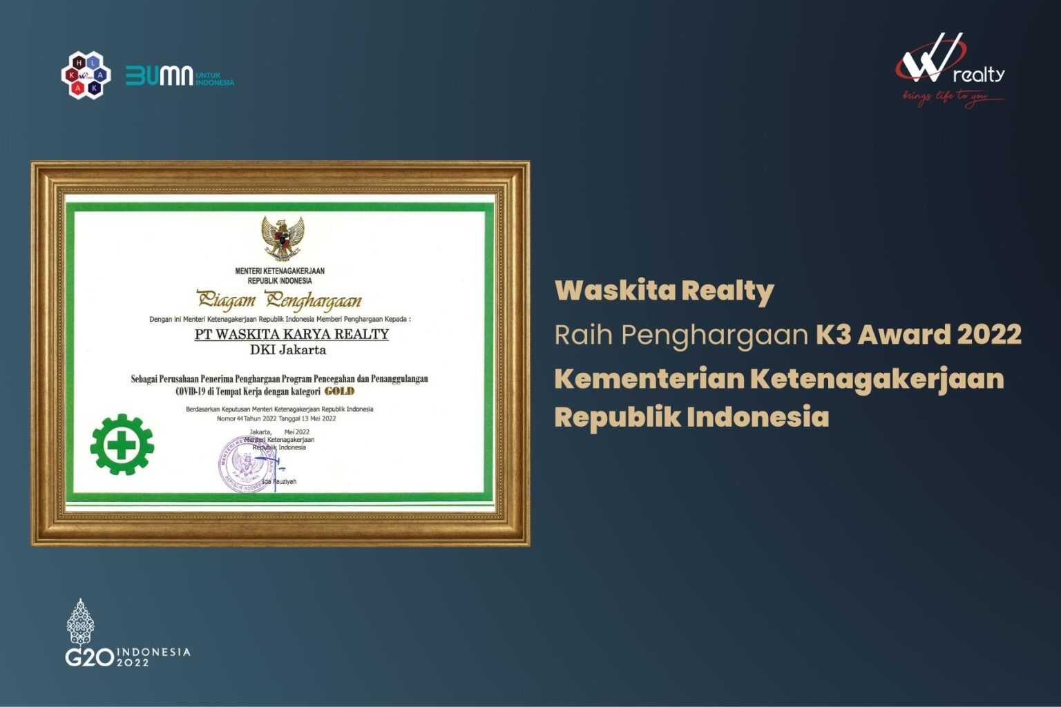 PT Waskita Karya Realty Gelar RUPST, Berikut Jajaran Komisaris ...