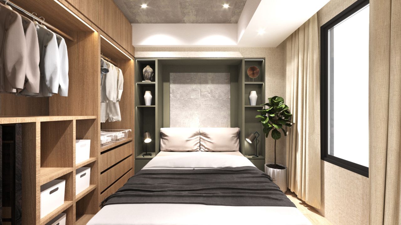 Suites Tipe 1 BR Vasaka Solterra
