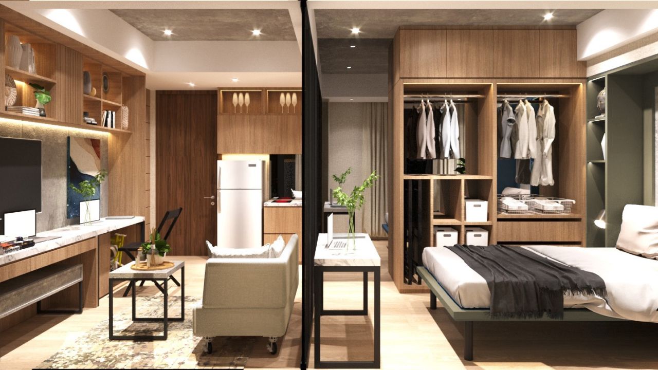 Suites Tipe 1 BR Vasaka Solterra