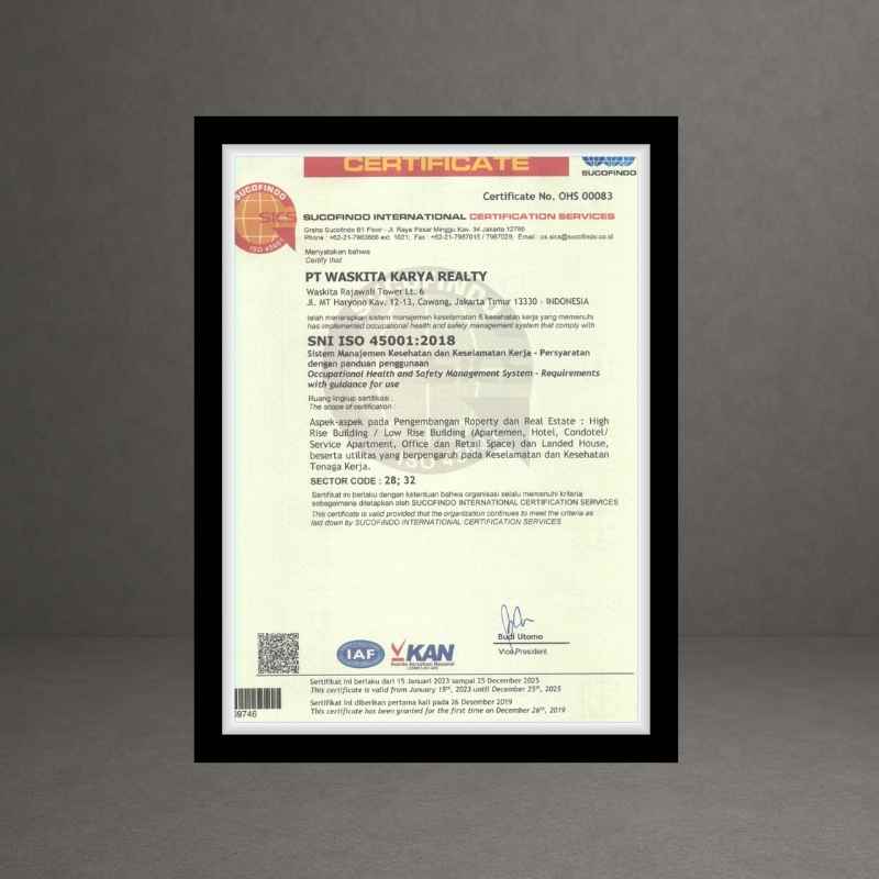 ISO 45001:2018 & OHS 00083