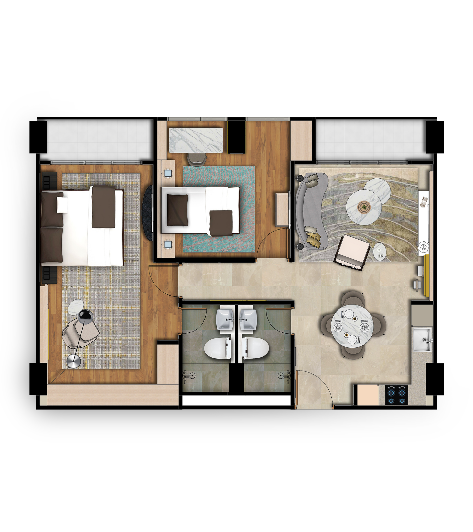 Reiz Deluxe Floorplan