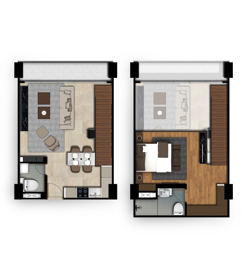 Reiz Junior Suite Floorplan